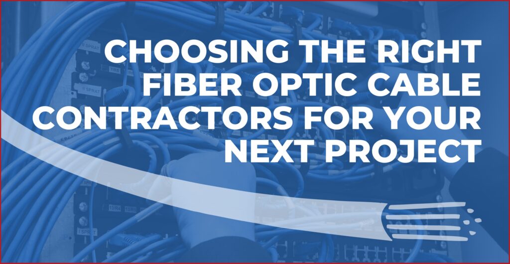 fiber optic cable contractors