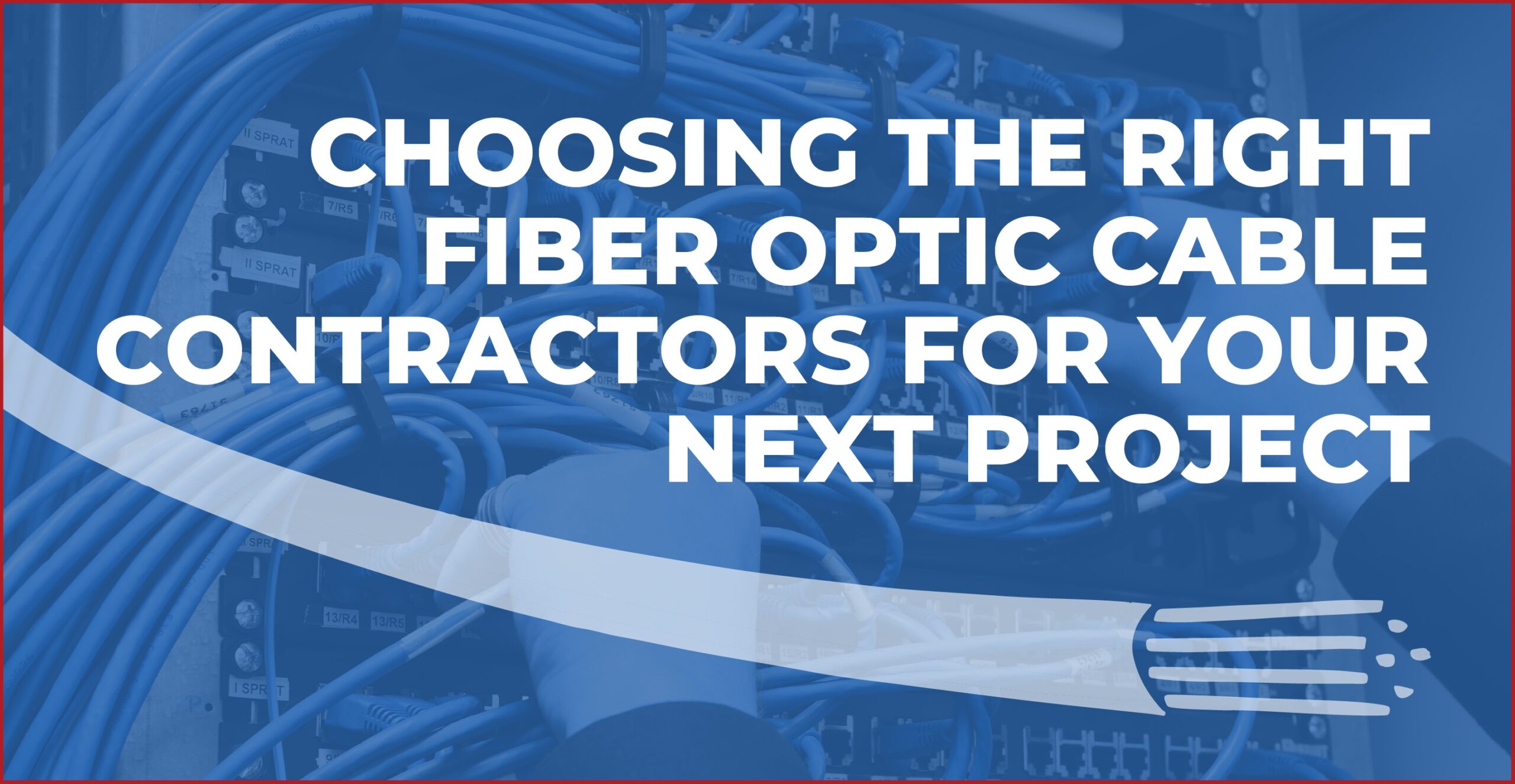 fiber optic cable contractors